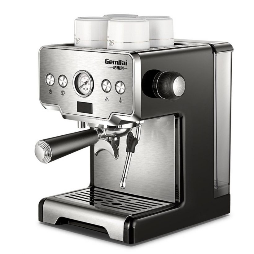 15 Bar Pressure Semi-Auto Italian Espresso Machine CRM-3605 Commericial Coffee Maker 220V 1.7L Water Tank Coffee Machine