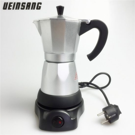 Ueinsang Electric Coffee Maker - The Perfect Moka Pot for Coffee Lovers