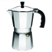 IMUSA USA B120-43V Aluminum Espresso Stovetop Espresso Maker 6-cup, Silver