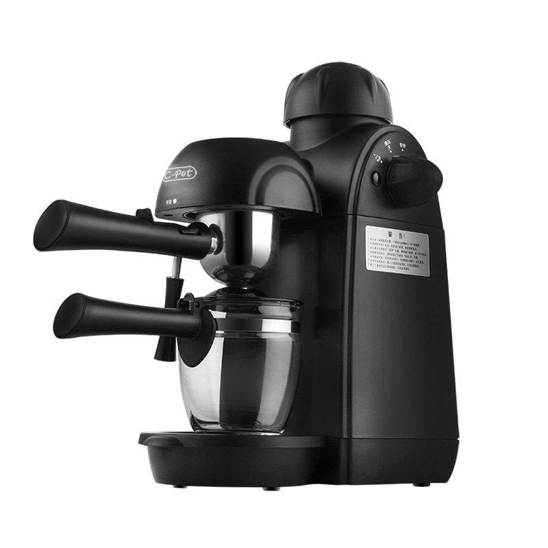 YUEWO240ml Semi-Automatic Steam Type Espresso Coffee Machine Overheat Overvoltage Protection Pause Function Coffee Maker