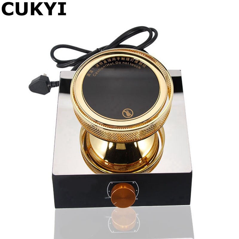 CUKYI 400W High Quality Siphon Coffee Maker Stainless Steel Material Heat-resistant Glass Coffee Machine Special Coffee Stove