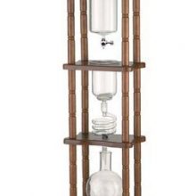 Tiamo water drip coffee maker/cold brew drip coffee maker/holland cold drip coffee maker/cold drip tower 5-8cup wood rack