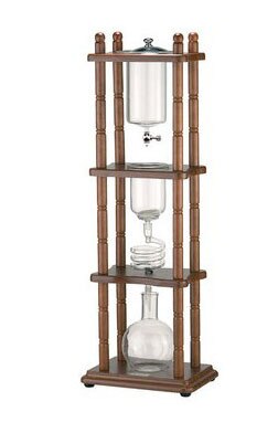 Tiamo water drip coffee maker/cold brew drip coffee maker/holland cold drip coffee maker/cold drip tower 5-8cup wood rack