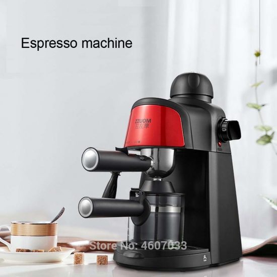 240ml Semi-Automatic Espresso Coffee Machine Steam Italian Type Pressure relief protection multifunctional Coffee Maker 220v