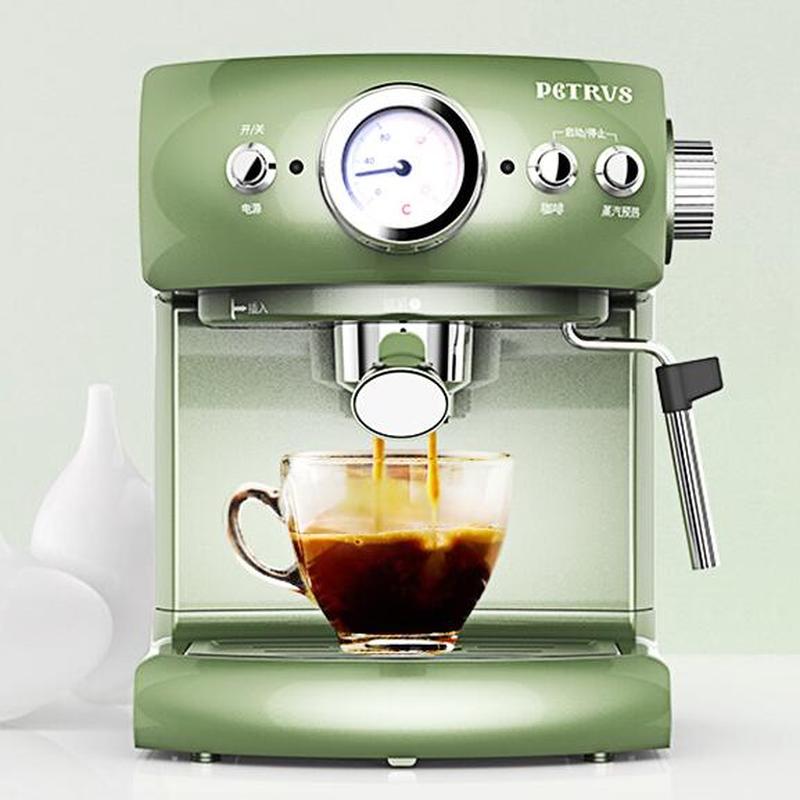 Espresso Coffee Maker PE3606 Coffee Machine Home Full Semi-automatic Italian Commercial Steaming Foam