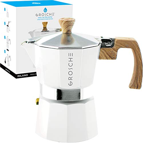 Cuban Coffee Maker, Stovetop Espresso Maker Moka Pot 3 Cup - 5 Oz Offer 