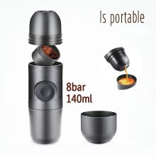 30JZ6 Espresso Manual Coffee Makers Mini Portable Coffee Machine Capsule Coffee&Tea Tool Travel Home Mini Coffee Filter Pot Cup