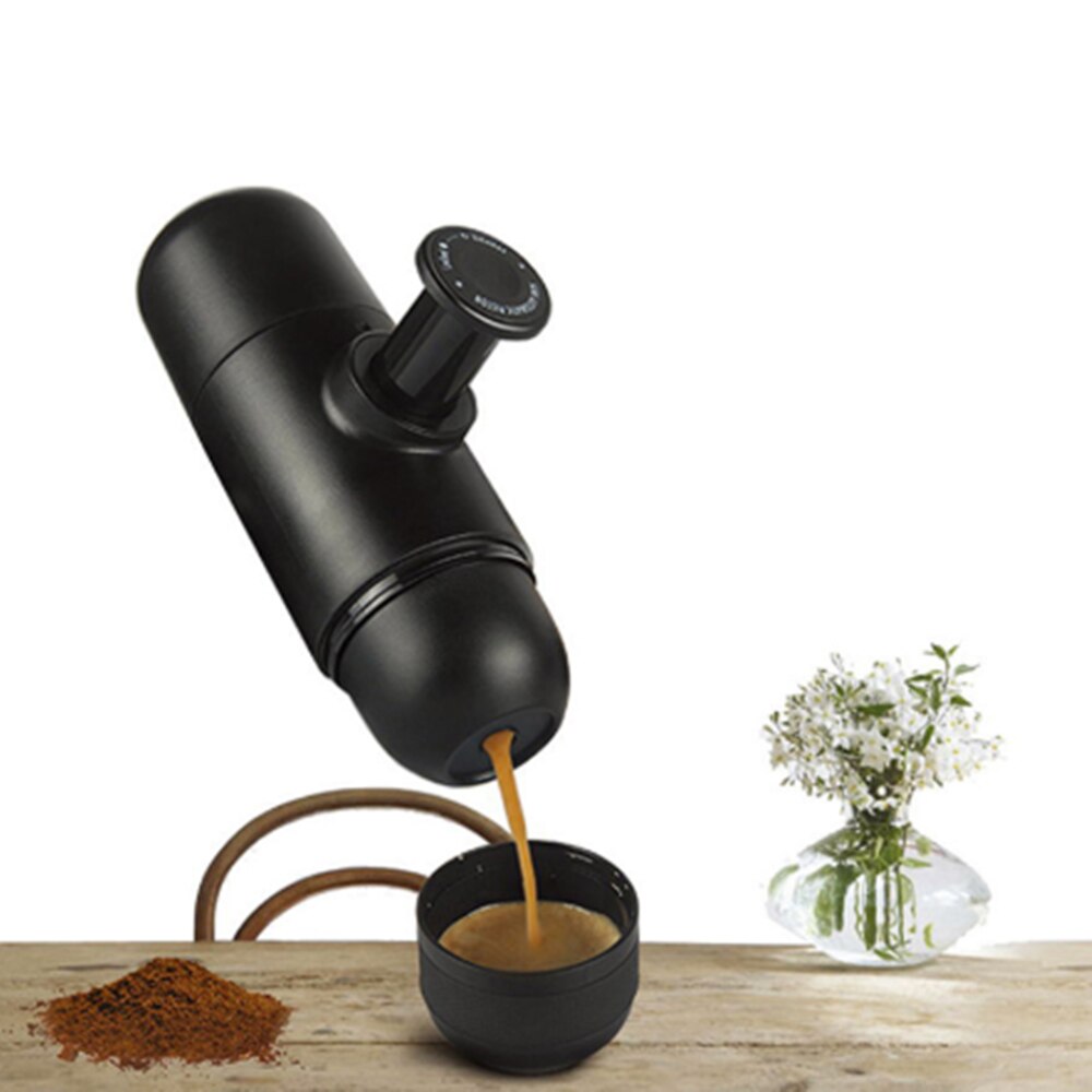 70ml Mini Coffee Machine Mini Espresso Manually Handheld Pressure Espresso Coffee Machine Pressing Cup Portable Compact