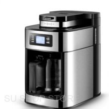 Electric Coffee Maker Machine Household Fully-Automatic Drip Coffee Maker 1200ml Tea Coffee Pot Home Kitchen Appliance 110V
