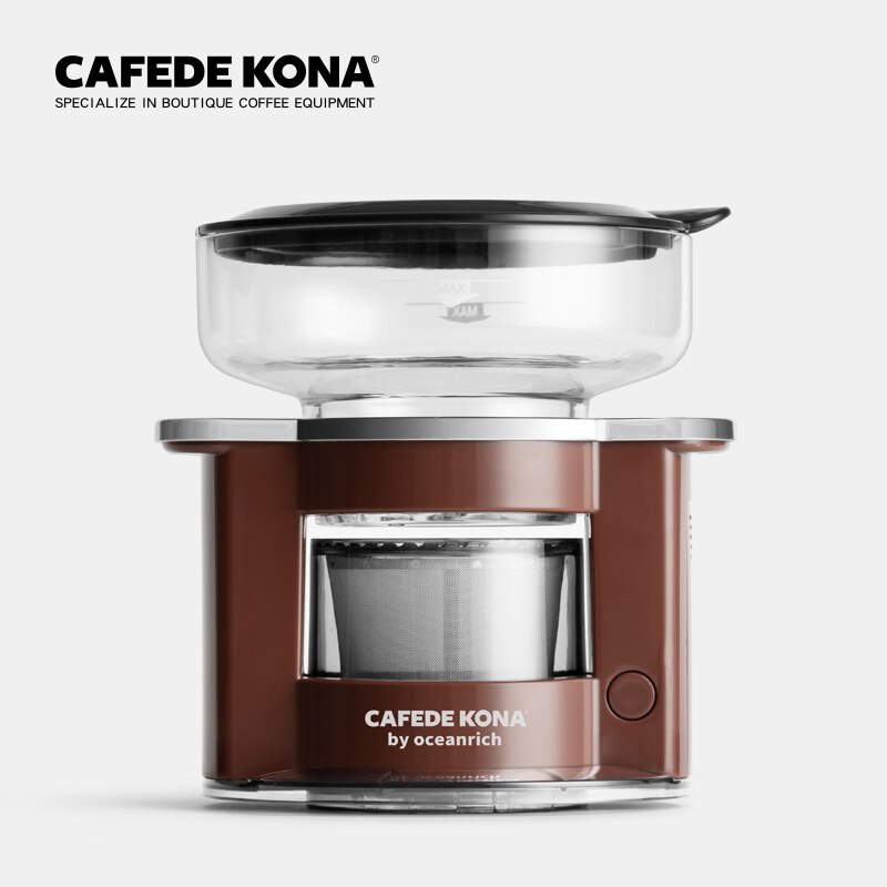 CAFEDE KONA automatic coffee maker coffee pot mini