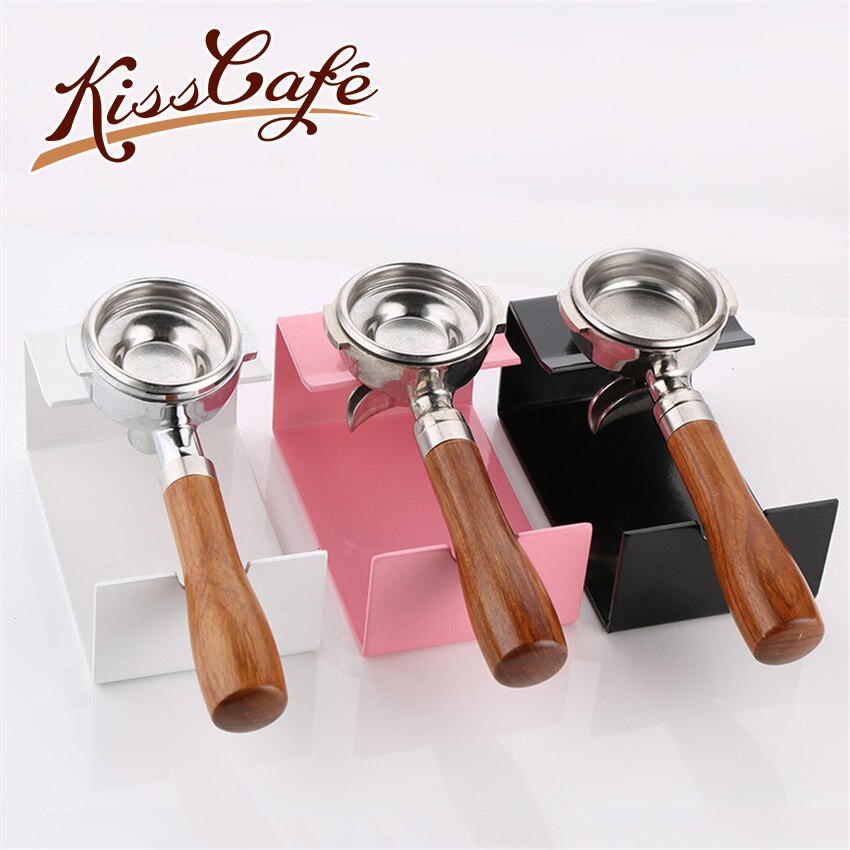 1PC Sturdy Stainless Steel Coffee Tamper Holder Tamping Stand Barista Shelf Mat Espresso Coffee Machine Handle Tools Bracket