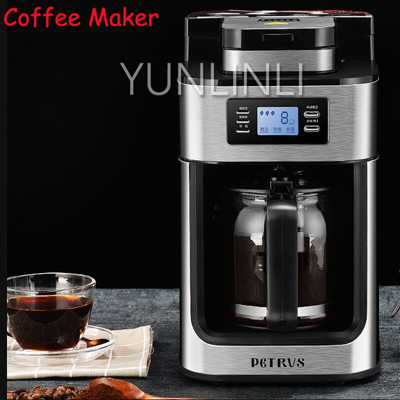 Coffee Maker Household Coffee Bean Grinder & Coffee Making All In One Machine Full Automatic Coffee Making Machine PE3200