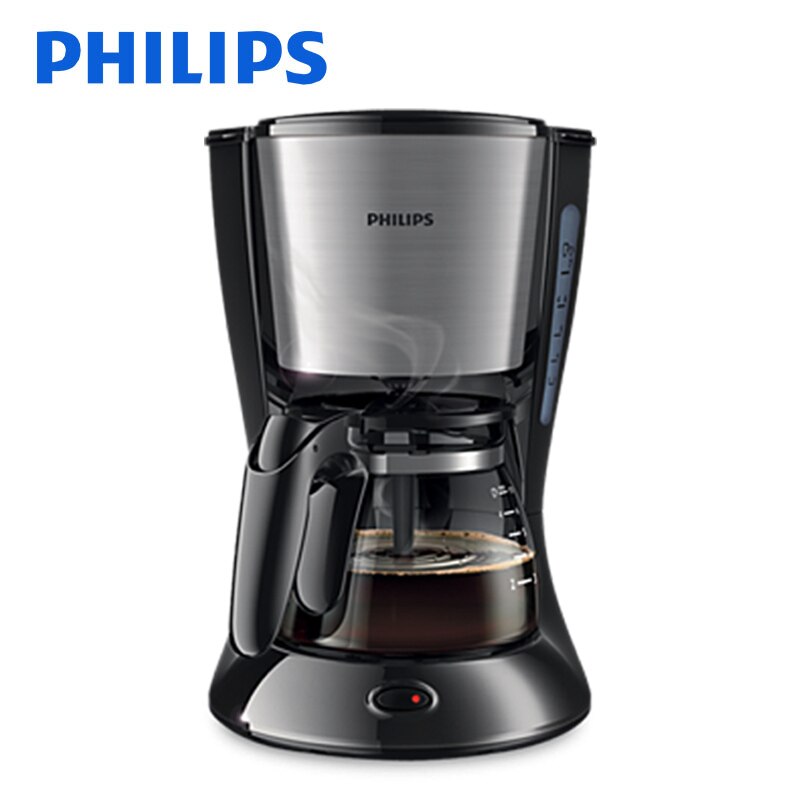 Philips Hd7434 Coffee Machine Automatic Drip Proof American Coffee Pot Making Milk Tea Machine Cold Brew Coffee Maker 5-10 Cups