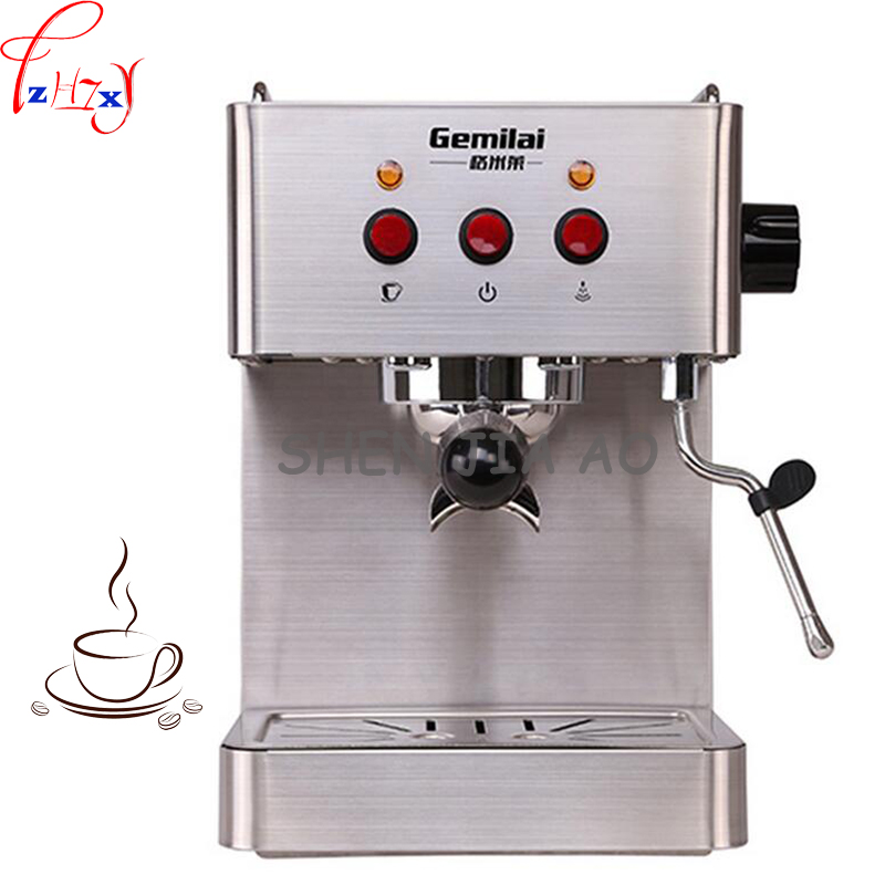 CRM3005 Commercial Stainless Steel Multi-Function Semi-automatic Italian Coffee Maker 15bar Steam Grilled Coffee Maker 220V 1pc