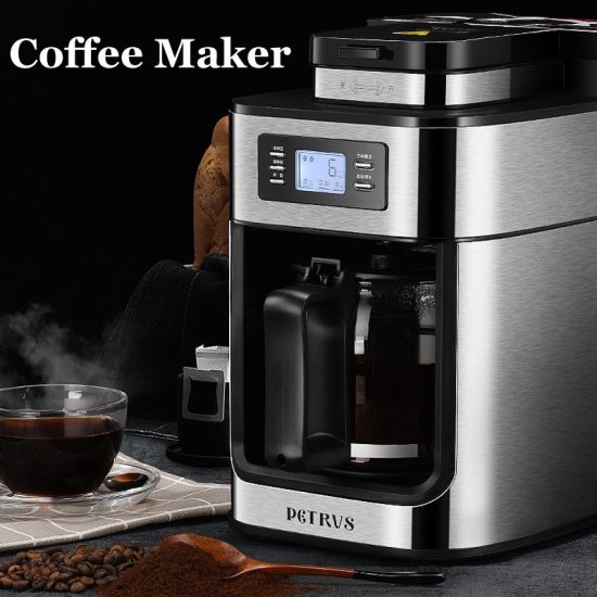 Coffee Maker Household Coffee Bean Grinder Coffee Making Machine Coffee Bean Grinding Machine PE3200