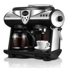 Italian/American Coffee Machine Household 20bar Pump Pressure Coffee Maker Office Precise Thermostat Coffee Machine DL-KF7001