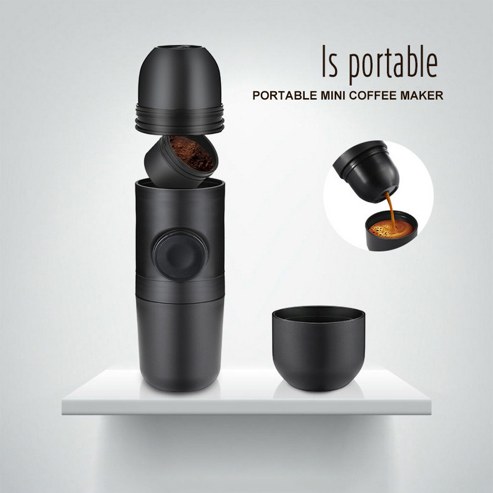 70ml Portable Manual Coffee Machine Mini Espresso Maker Handheld Pressure Espresso Coffee Machine Pressing Cup For Home Travel