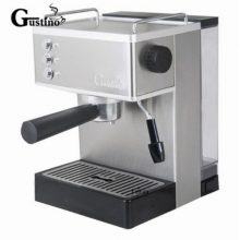 Gustino 19Bar 110V~220V Semi Automatic Coffee Maker Espresso Machine with Froth Milk Stainless Steel 304 Housing