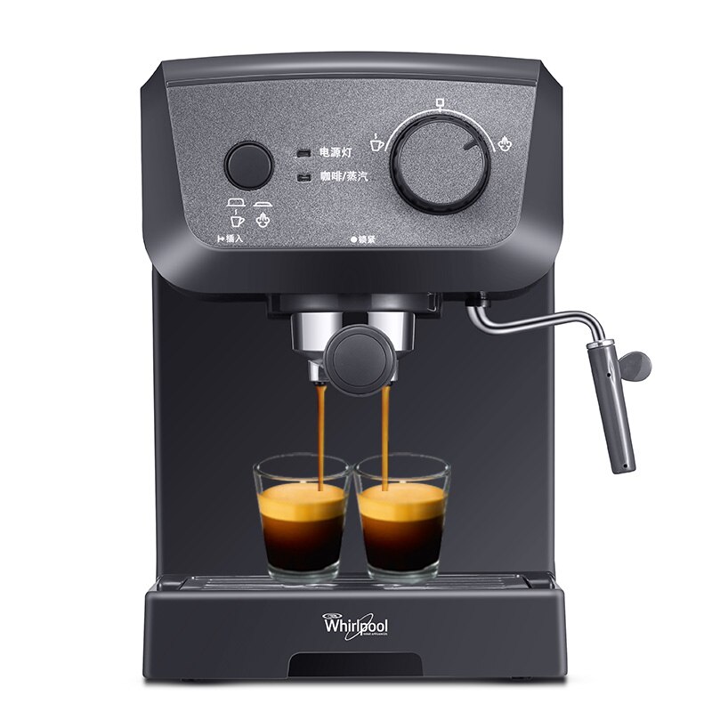 15Bar Espresso Machine Maker Fully Automatic Steam 1050W Pump Pressure for Home Extraction Mellow Grease