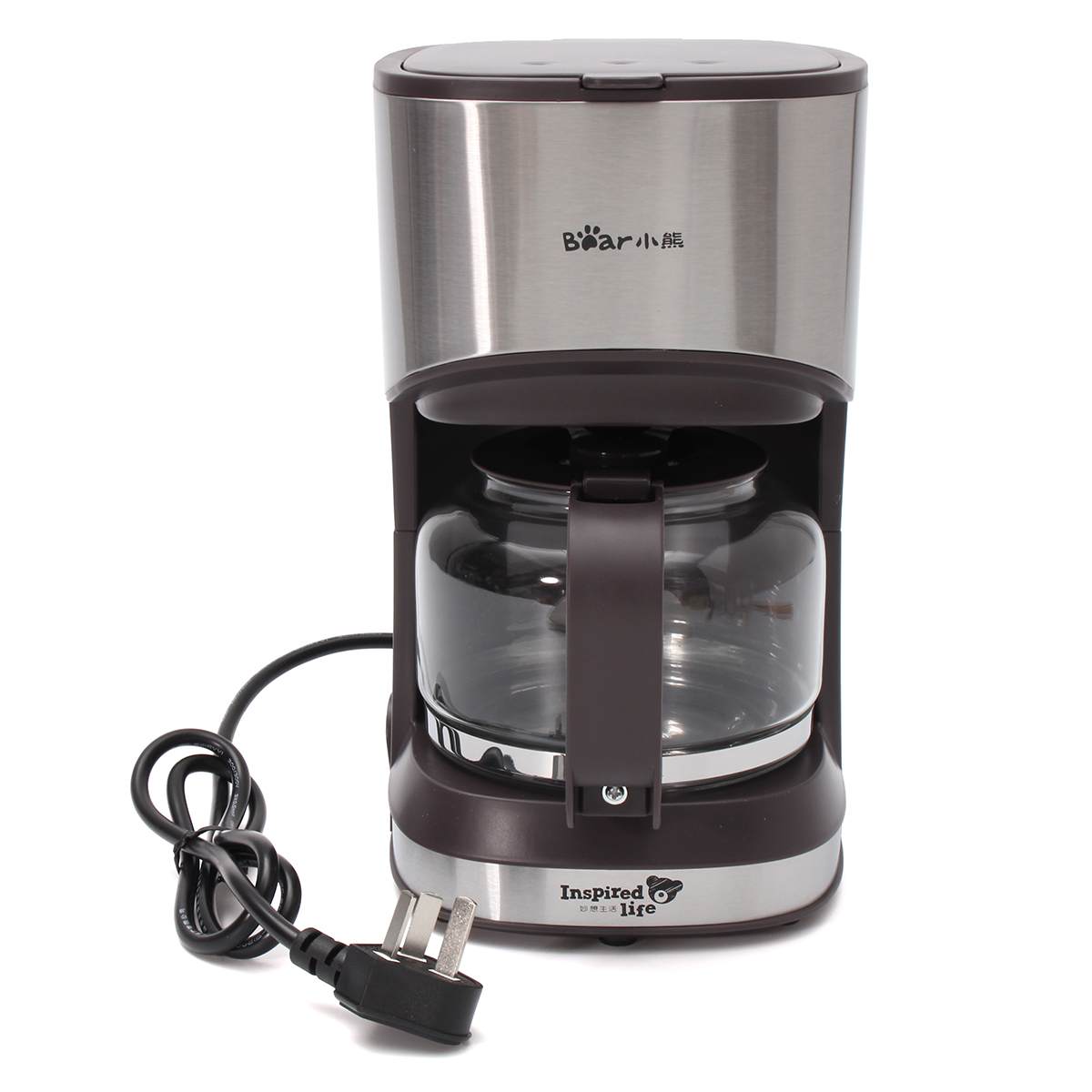 Mini Professional Auto Cappuccino Latte 5 Cup Coffee Maker Machine Aluminum Mocha Espresso Percolator Pot For Home Office 700ML