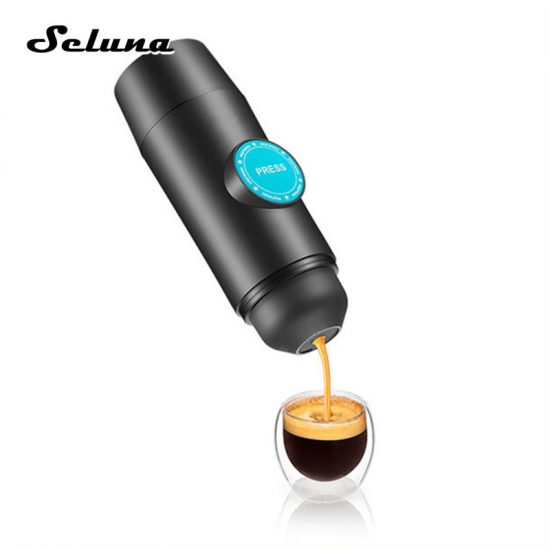 Pod & Powder 2 in 1 Mini Espresso Capsule Nespresso Portable Coffee Pod Machine Cafe Maker Electric USB Extraction for Powder