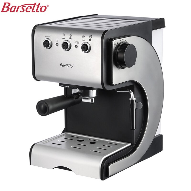 BARSETTO muti-function italy type espresso coffee maker machine with high pressure for home use-EU Plug