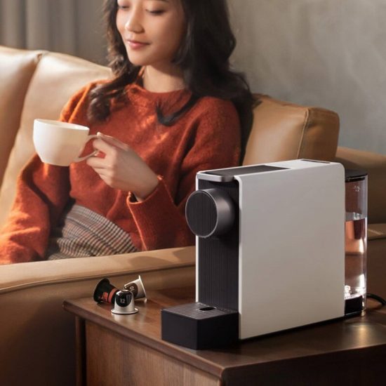 Original XiaoMi SCISHARE S1201 Capsule Coffee Machine Mini Italian Full-automatic Mini Coffee Maker Home Office Helper