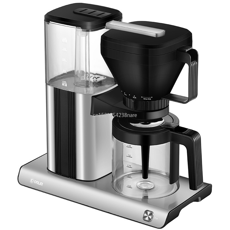 1450W/1250ml Italian Coffee Machine Electric Semi-automatic Coffee Maker High Pressure Extraction/Double TemperatureControl 220V