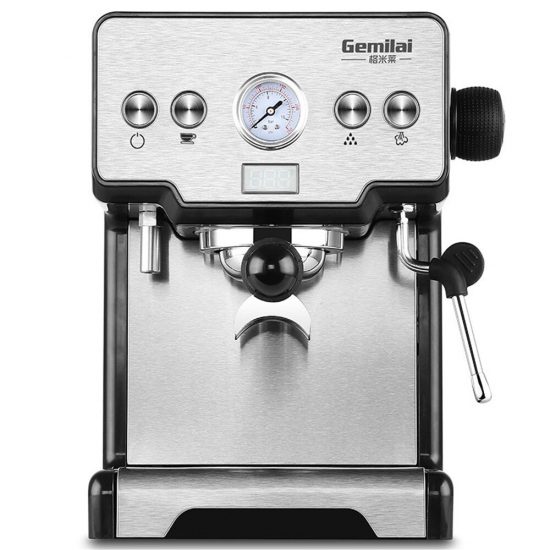 CRM3605 Espresso Coffee Maker Household 15 Bar Semi-automatic Steam Milk Coffee Machine