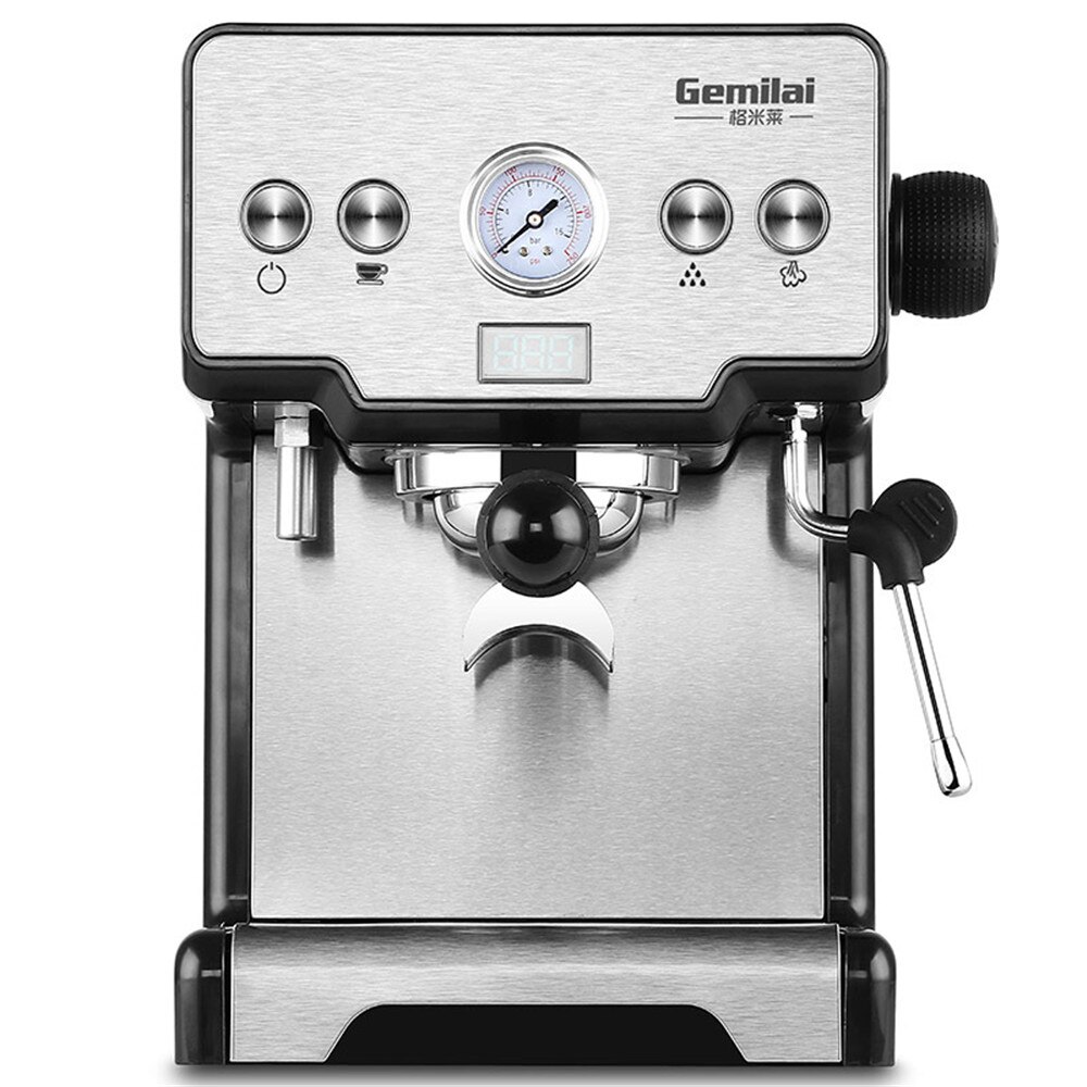 CRM3605 Espresso Coffee Maker Household 15 Bar Semi-automatic Steam Milk Coffee Machine