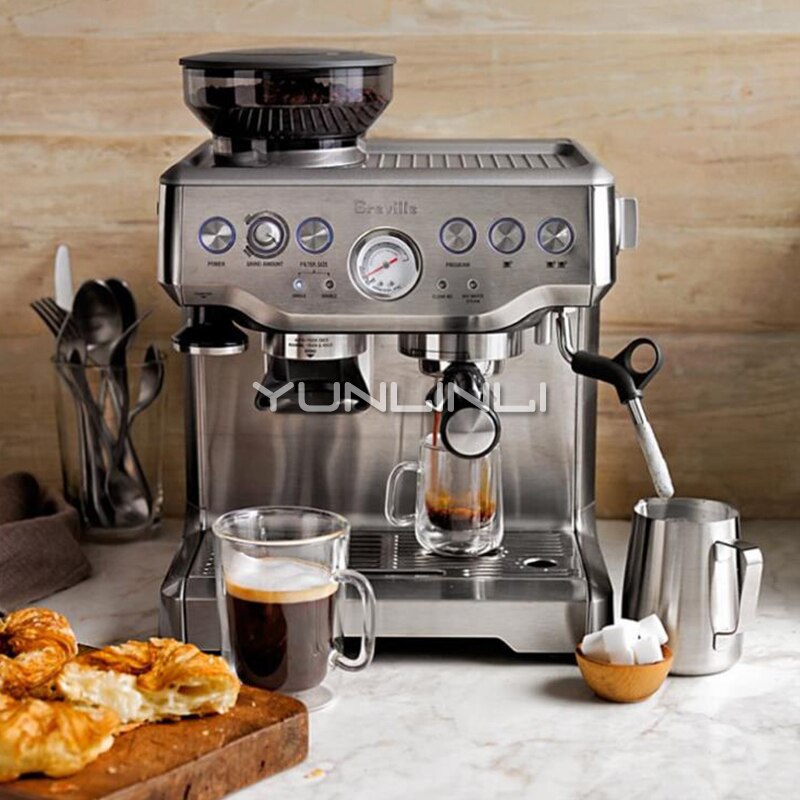 Semi-automatic Coffee Machine Cafetera Espresso Machine Coffee Maker 15bar Italian Programmable Coffee Machine BES870