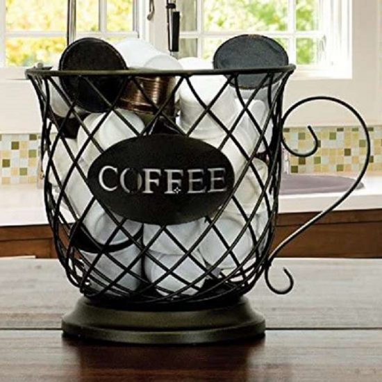 Coffee Mug Storage Basket Fruit Snack Basket