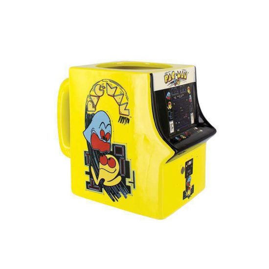 Cartoon pac man coffee mugs game cup