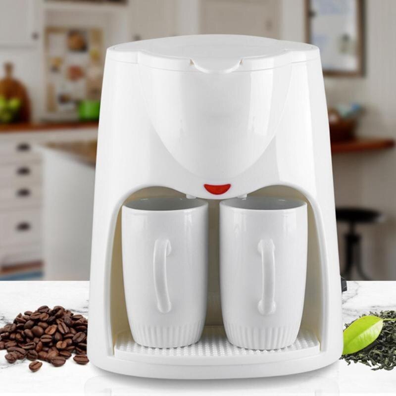 2 Cups Drip Coffee Makers 500W Electric Automatic Coffee Steam