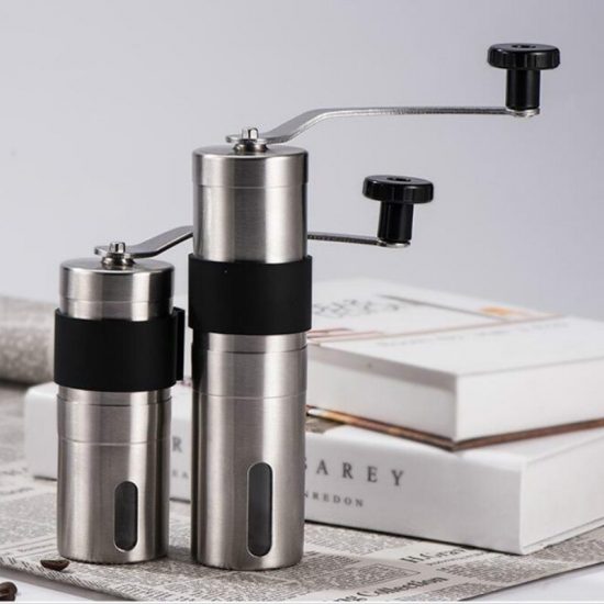 Stainless Steel Manual Coffee Grinder - The Perfect Tool for Freshly Ground Coffee at Home