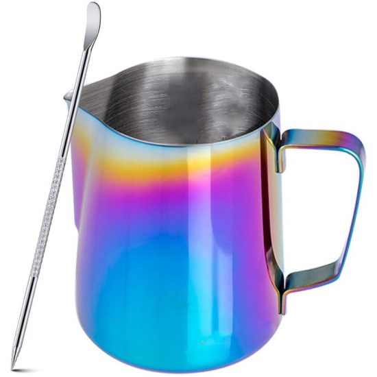 Art Frothing Pitcher Barista Milk Jug Cup