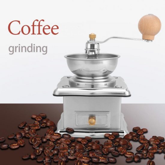 Portable Stainless Steel Manual Coffee Grinder