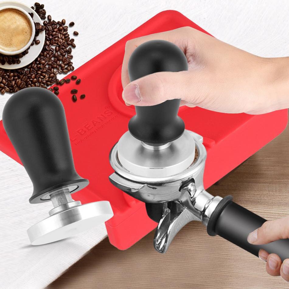 58mm Stainless Steel Coffee Tamper Flat Base