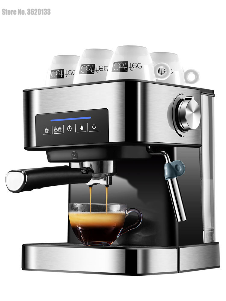 Household Espresso Machine 20bar Coffee Maker Machine Semi Automatic Cappuccino