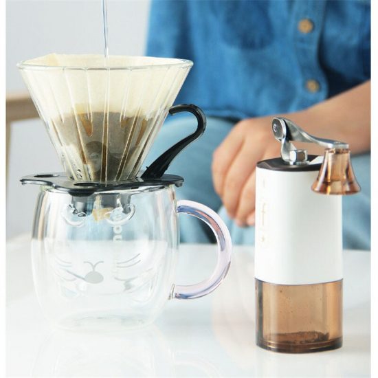 Mini Manual Ceramic Coffee Grinder Washable Ceramic core