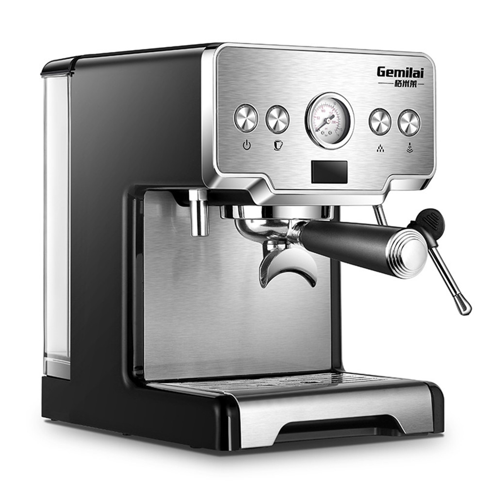 High Efficiency Semi-Auto Italian Espresso Machine 1.7L Water Tank