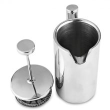 350ml Stainless Steel Coffee Maker - Silver