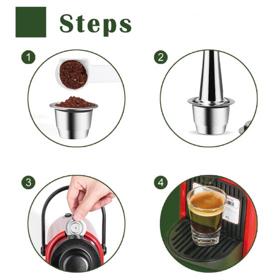 Reusable Coffee Capsule For Nespresso