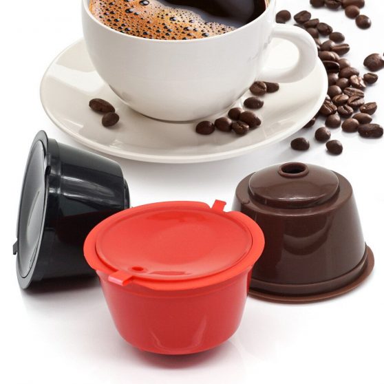 Coffee Capsule Filter Cup Refillable Filters Baskets Pod