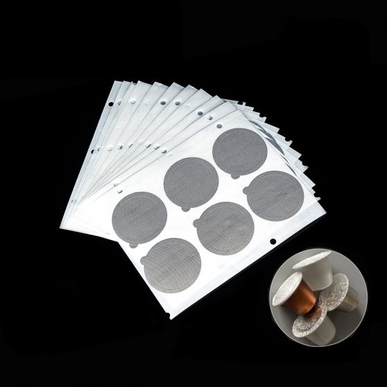 Refillable Nespresso Coffee Capsule Flim Sticker