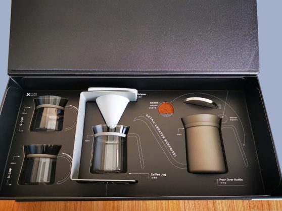 Coffee pot hand brewing pots coffee maker set gift box