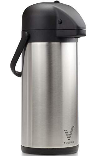 Airpot Coffee Dispenser with Pump Coffee Carafe
