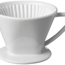 Cilio Porcelain Coffee Filter/Holder Pour-Over