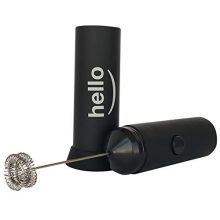 Battery Operated Milk Frother with Double Whisk Head for Thick Frothed Milk