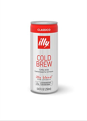 Cold Brew Italian Coffee 100% Arabica Illy Ready to Drink